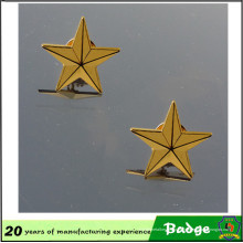 Pin militar del hombro de la forma de la estrella